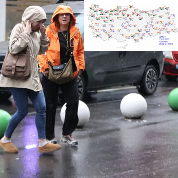 12 kent için 'sarı' alarm! 6 bölgede sağanak!