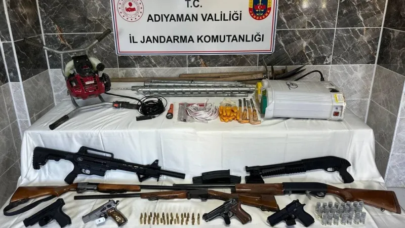 Adıyaman’da Kaçak Kazı Operasyonu