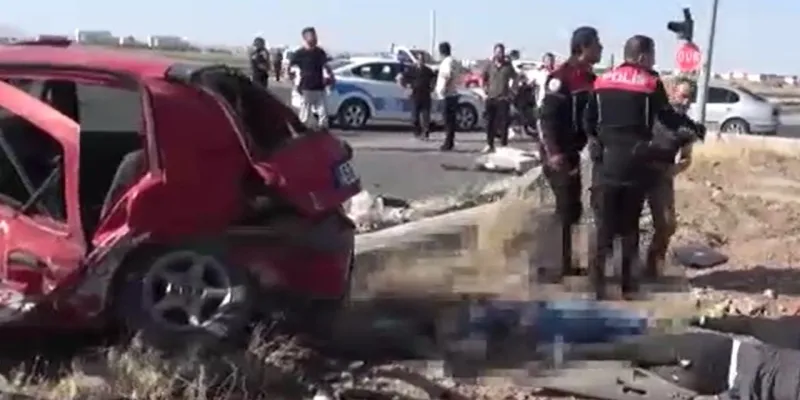 Aksaray’da korkunç kaza! 1 ölü, çok sayıda yaralı var