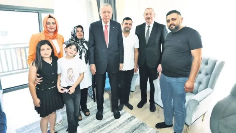 Erdoğan'dan Kahramanmaraş'a Müjde! Azerbaycan Mahallesi Açıldı!