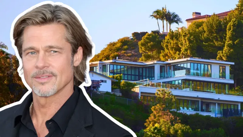 Brad Pitt'in Los Angeles'taki evi yağmalandı!