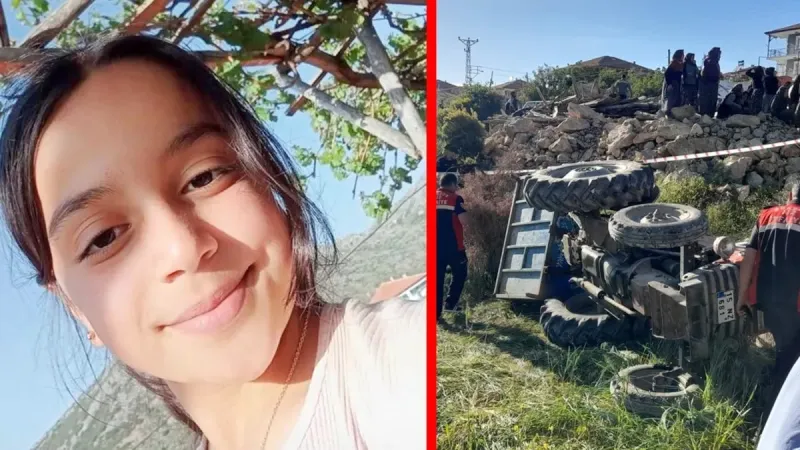 Burdur'da Traktör Faciası! 11 Yaşındaki Edanur Hayatını Kaybetti