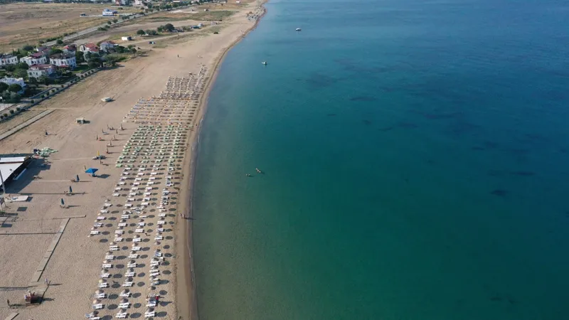 Çanakkale'de deniz suyu sıcaklığı 25 dereceyi geçecek