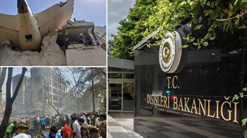 Dışişleri Hindistan'daki uçak kazasıyla ilgili taziye yayımladı