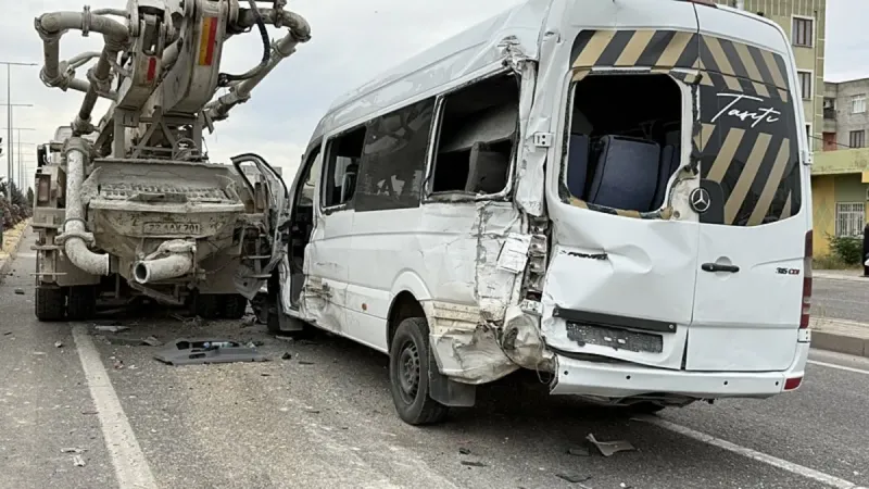 Diyarbakır’da korkutan kaza: 11 kişi yaralandı!