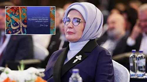 Emine Erdoğan'dan Kurban Bayramı mesajı: 'Sesimizi ve dualarımızı birleştirme günüdür'