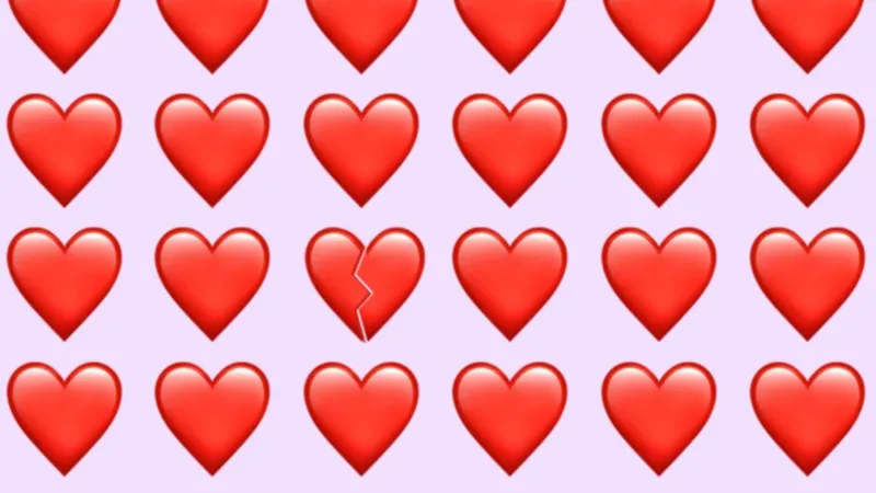 En romantikler bile gözünden kaçırdı! Resimdeki farklı kalbi 6 saniyede bulmak için dahi olmak gerekiyor