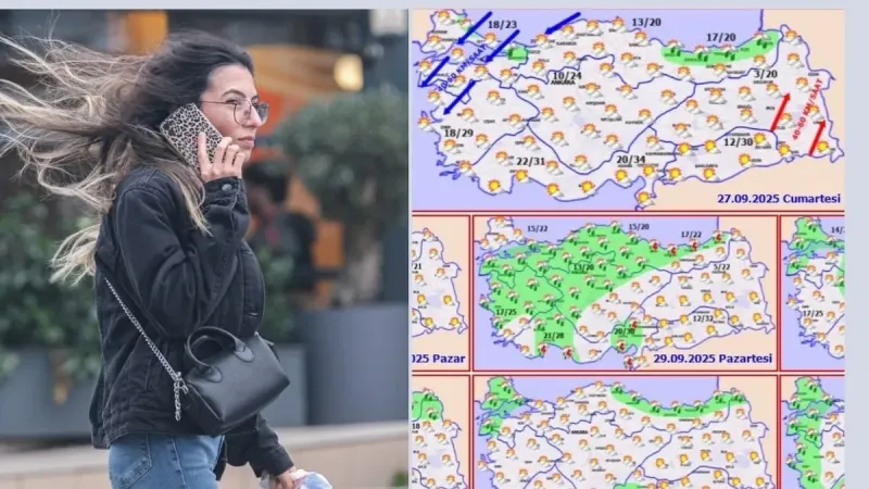 Hafta sonu hava durumuna bakmadan plan yapmayın! Meteoroloji’den 13 ile sarı kodlu uyarı: O bölgelerde kuvvetli yağış ve rüzgar etkili