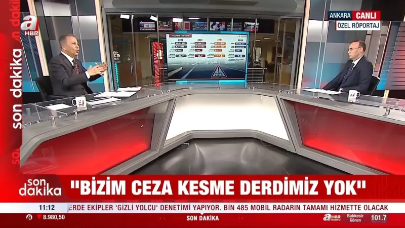 İçişleri Bakanı Ali Yerlikaya: Derdimiz ceza kesmek değil güvenli yolculuk