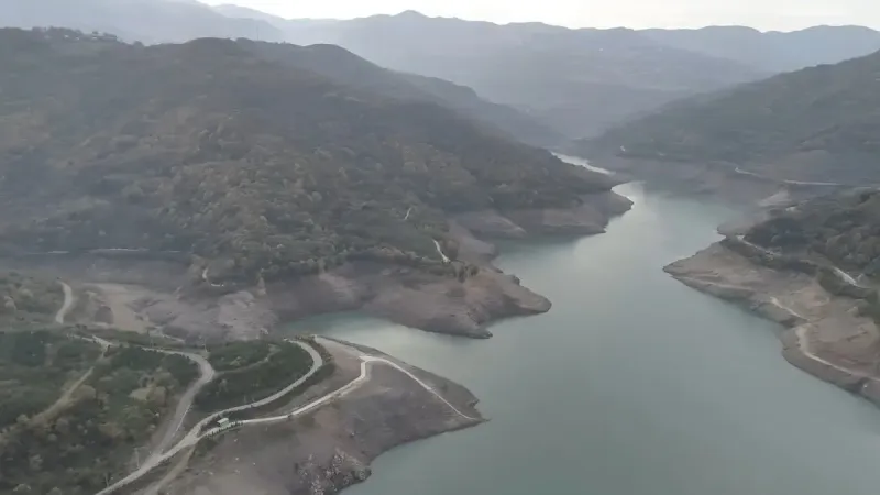 İstanbul'da barajların doluluk oranı yüzde 70'in altına düştü