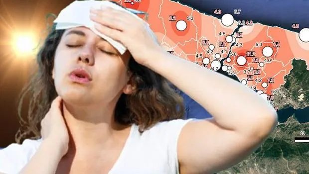 İstanbul’da sıcak alarmı: Ölüm riski bu ilçelerde yükseliyor! Yaz haritası korkuttu