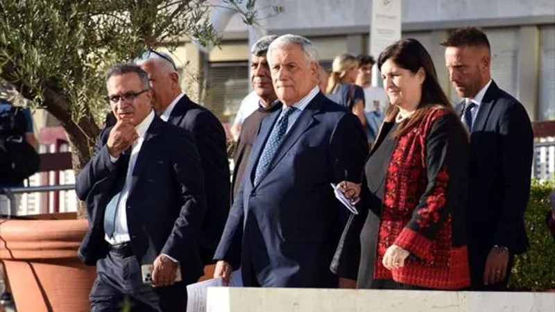 İtalya ve Filistin dışişleri bakanları Roma'da görüştü