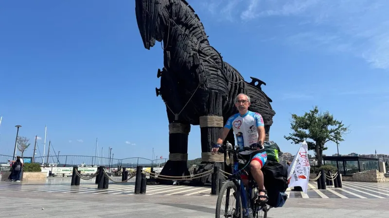 Kök hücre bağışına dikkati çekmek için 7 bin 500 kilometre pedal çevirecek