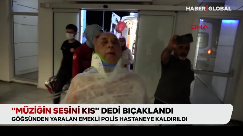 “Müziğin sesini kıs” dedi bıçaklandı
