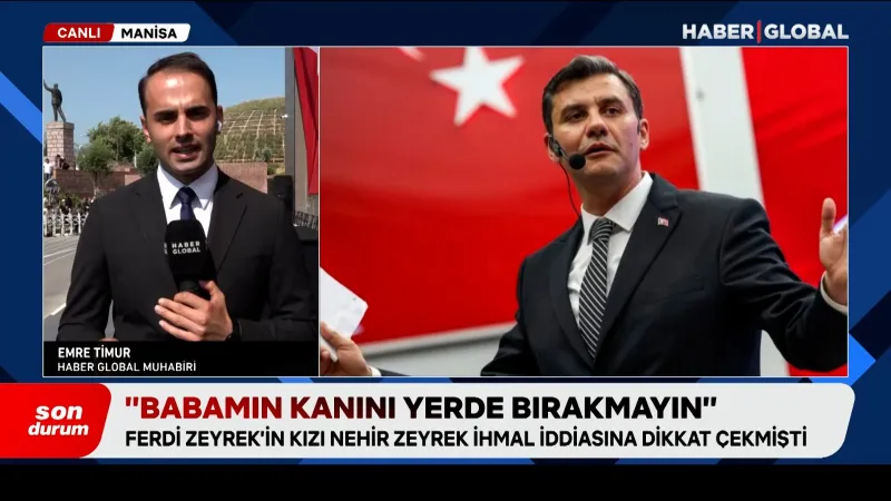 Nehir Zeyrek: Babamın kanını yerde bırakmayın