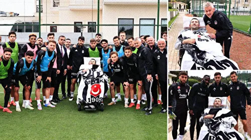 Beşiktaş Taraftarı Zafer'den Duygulandıran Anlar! Solskjaer'den Övgü Dolu Sözler!