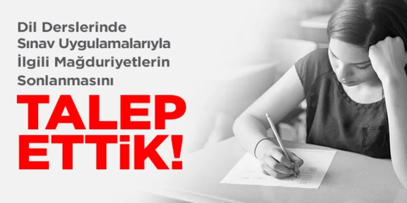 Öğretmenlerin Dil Derslerindeki Sınav Uygulamaları Mağduriyetleri Giderilecek Mi?
