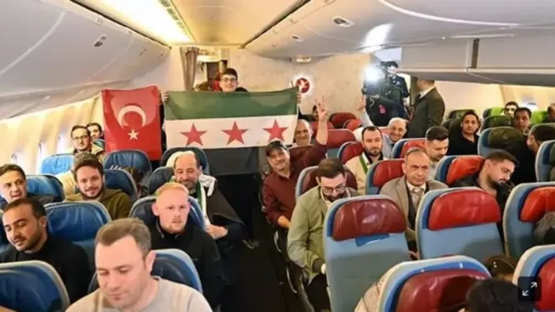 Suriye'den İstanbul'a Şok Dönüş! 12 Yıl Sonra İlk Uçuş!
