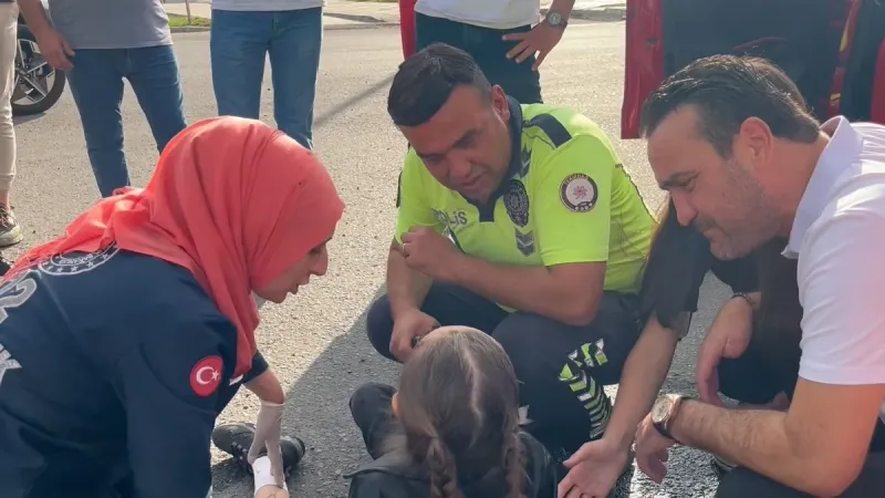Tekirdağ'da Kaza! Küçük Kızın Feryadı Yürekleri Dağladı!