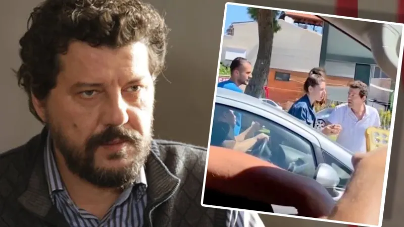 Trafikte sinir krizi: İlker Aksum'un öfke anı kameralara yansıdı, küfürler havada uçuştu!